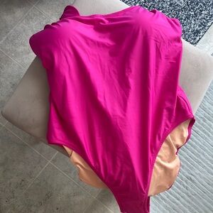 J. Crew Pink One Piece Swimsuit